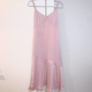 Nasty Gal Strappy Seam Hem Detail Midi Dress
